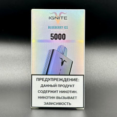 Электронная сигарета IGNITE (5000) V50 Blueberry Ice