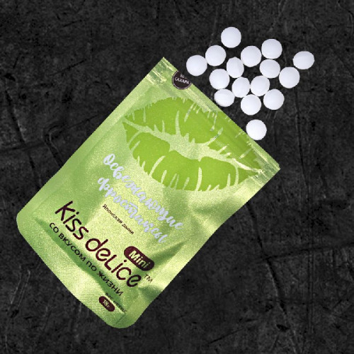 Леденцы Kiss Delice Mini - Японская дыня